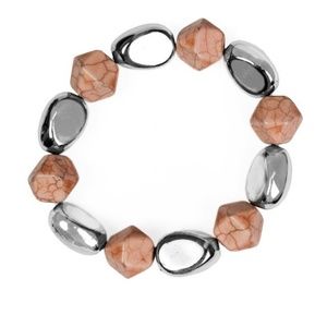 paparazzi Jewelry - Rock Candy Canyons - Brown Bracelet paparazzi Jewelry - Rock Candy Canyons - Brown Bracelet